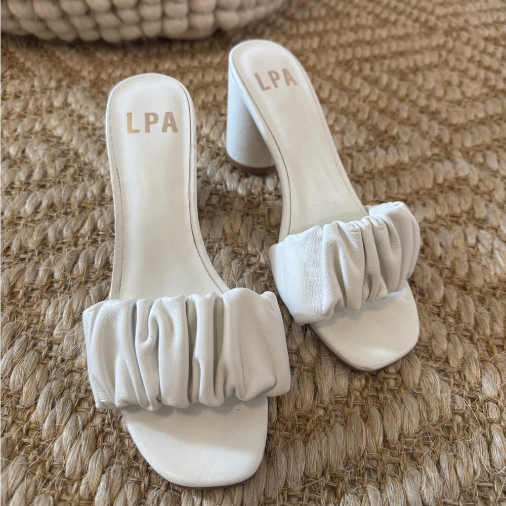 LPA Robyn Heel White 8.5